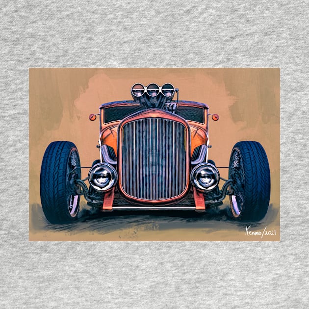 Blown Hot Rod Coupe by kenmo